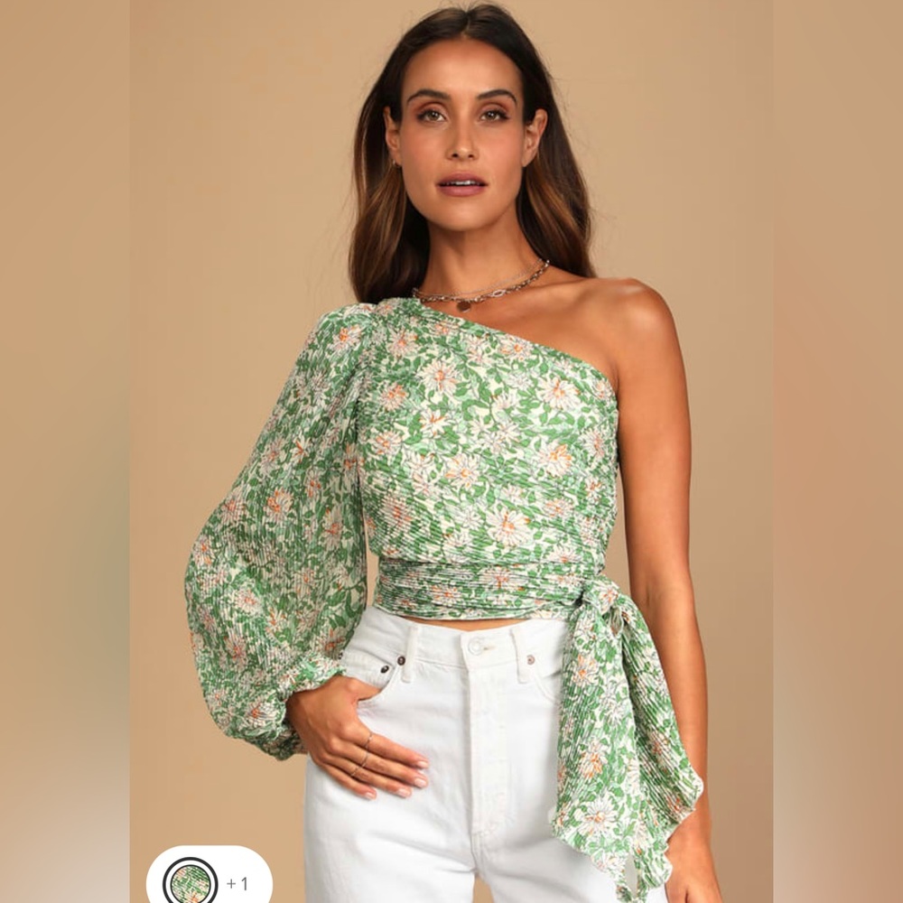 Lulus one shoulder top